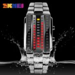 Fashion Couple Gift LED Lovers Watches Business Waterproof Luminous Display Date Time Wristwatch