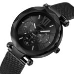Fashion Stainless Steel Men Army Military Sport Date Analog Quartz Wrist Watch