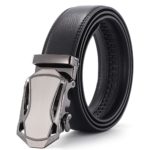 Men Belt Male Genuine Leather Strap Belts For Men Top Quality Automatic Buckle Black Belts